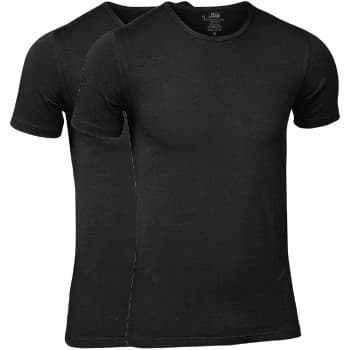 Jbs JBS 2P Bamboo Crew Neck T-shirt Svart Small Herre