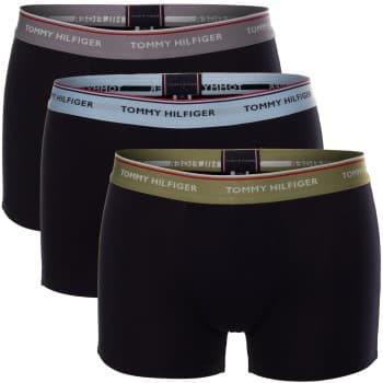 Tommy Hilfiger 3P Premium Essentials Trunk Plus Size Blå/Grå bomull XX-Large Herre