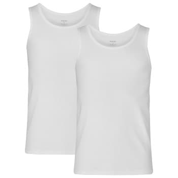 Resteröds Resteröds 2P Bamboo Tank Top Hvit XX-Large Herre