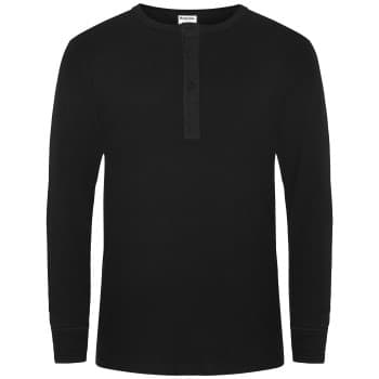 Resteröds Resteröds Organic Cotton Grandpa Long Sleeve Svart økologisk bomull XX-Large Herre