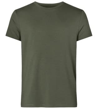 Resteröds Bamboo Crew Neck Mørkgrørnn XX-Large Herre