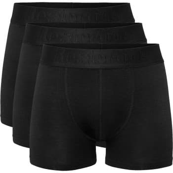 Resteröds 3P Organic Cotton Boxer Regular Leg Svart økologisk bomull XX-Large Herre