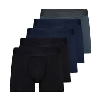 Resteröds Resteröds 5P Organic Cotton Boxer Multi-colour-2 økologisk bomull XX-Large Herre