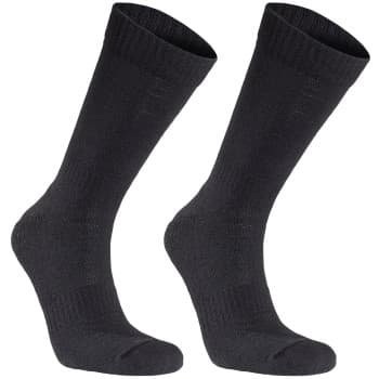 Seger Seger Strømper 2P Basic Wool Sock Svart Str 35/38
