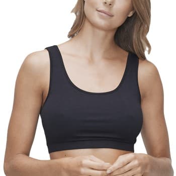 JBS of Denmark JBS of Denmark BH Bamboo Bra Top Wide Straps Svart X-Small Dame