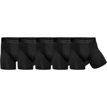 Panos Emporio Panos Emporio 5P Bamboo Cotton Boxers Svart Large Herre