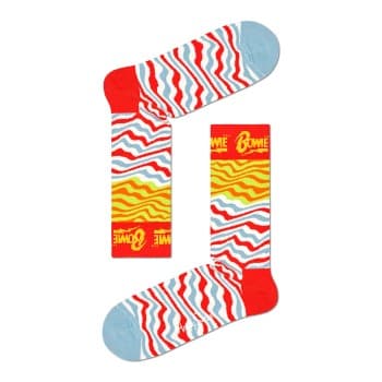 Happy Socks Happy socks Strømper David Bowie Sock Rød Mønster bomull Str 36/40
