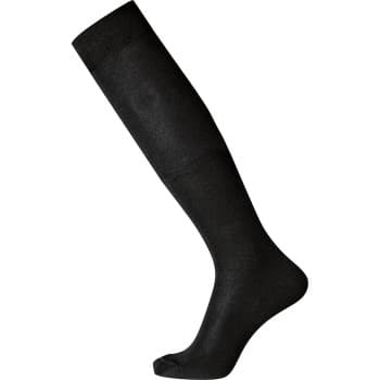 Egtved Egtved Strømper Mercerized Cotton Kneehigh Sock Svart mercanisert bomull Str 45/48 Herre
