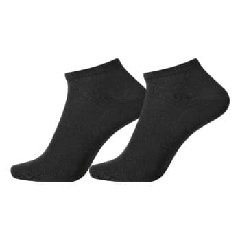 Egtved Egtved Strømper 2P Cotton Footie Sock Svart Str 36/41