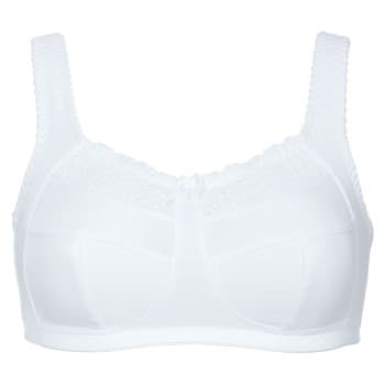 Damella BH Classic Full Support Soft Bra Hvit F 75 Dame