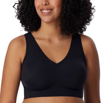 Schiesser Schiesser BH Invisible Soft Bralette Svart 36 Dame