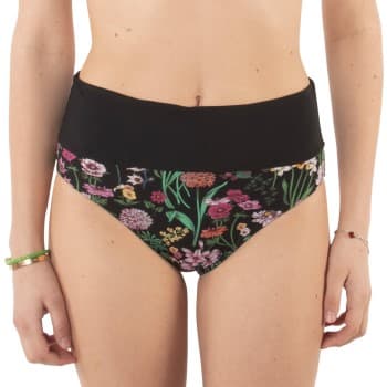 Chantelle Chantelle Flowers High Waist Bikini Brief Svart blomstre 46 Dame