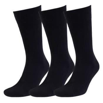 Amanda Christensen Strømper 3P True Ankle Soft Top Sock Svart Str 47/50 Herre