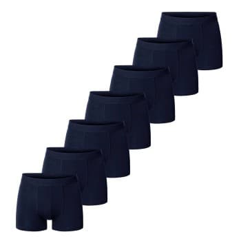 Bread and Boxers Organic Cotton Strecth Boxer 7P Marine økologisk bomull XX-Large Herre