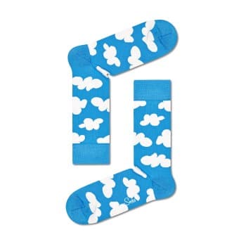 Happy Socks Happy socks Strømper Cloudy Sock Blå Mønster bomull Str 41/46