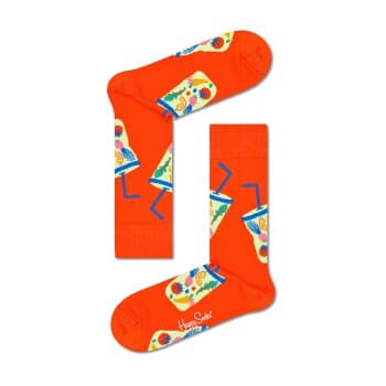 Happy Socks Happy socks Strømper Smoothie Sock Rød Mønster bomull Str 41/46