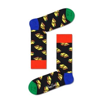 Happy Socks Happy socks Strømper 2P Love Sandwich Sock Blå Mønster bomull Str 41/46