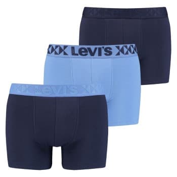 Levi's Levis 3P Boxer Giftbox Blå bomull Large Herre