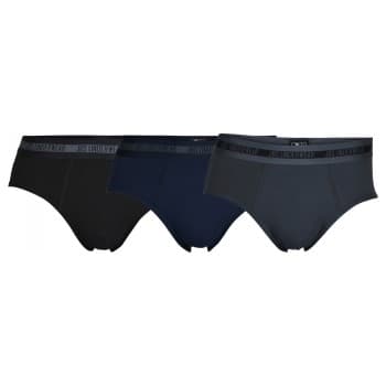 Jbs JBS 3P Bamboo Boxer Brief Blå/Grå XX-Large Herre