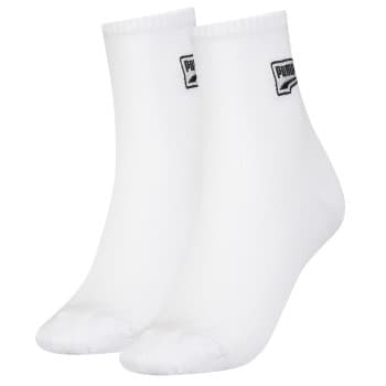 Puma Puma Strømper 2P Mesh Short Socks Hvit Str 39/42 Dame