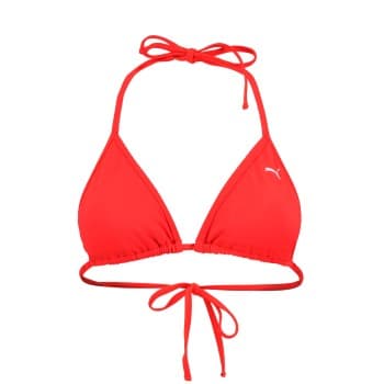 Puma Puma Triangle Bikini Top Rød Large Dame