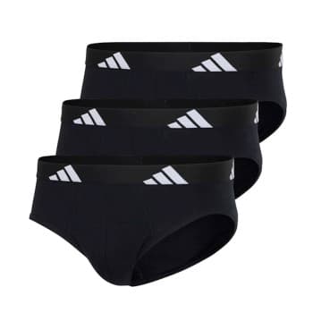 Adidas adidas 3P Active Flex Cotton Brief Svart bomull Large Herre