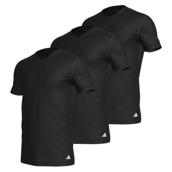adidas 3P Active Flex Cotton V-Neck T-Shirt Svart bomull Medium Herre