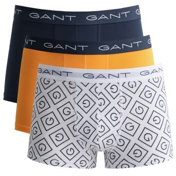 GANT Gant 3P Icon G Trunk Blå/Gul bomull Large Herre
