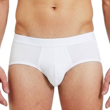 Bread & Boxers Bread and Boxers Brief Multi 3P Hvit økologisk bomull XX-Large Herre
