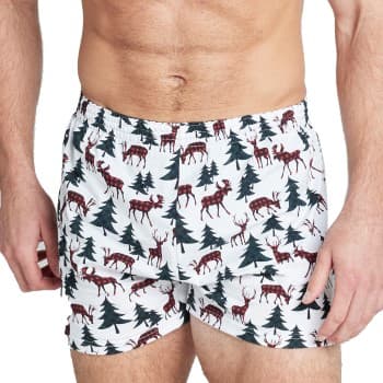 Jockey Jockey Woven Boxer Hvit bomull XX-Large Herre