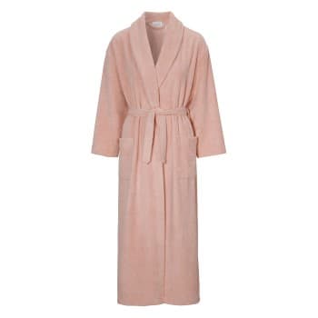 Damella Damella Soft Velour Terry Robe Rosa X-Large Dame