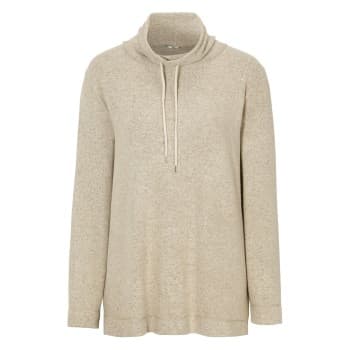 Damella Damella Knitted Lounge Top Beige XX-Large Dame