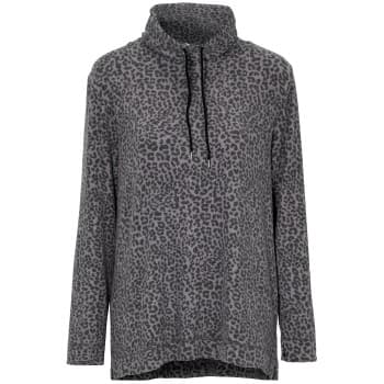 Damella Damella Knitted Lounge Top Leopard XX-Large Dame