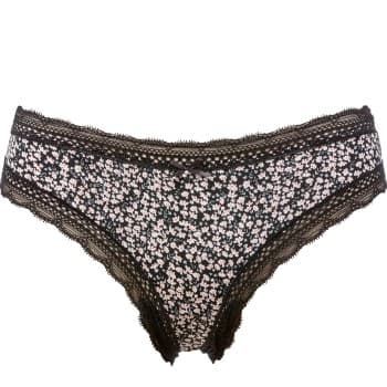 Trofé Trofe Laila Print Brazilian Truser Svart Large Dame