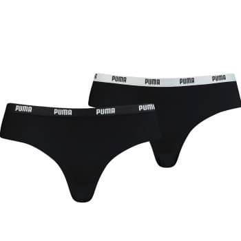 Puma Truser 2P Women Microfiber Brazilian Svart Small Dame