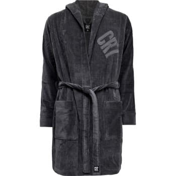 CR7 Cristiano Ronaldo CR7 Cristiano Ronaldo Cotton Bathrobe Grå bomull X-Large Herre