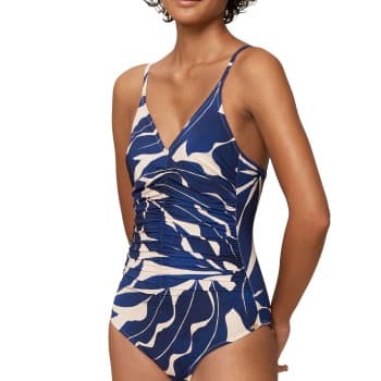 Triumph Triumph Summer Allure Padded Swimsuit 01 Hvit/Blå C 38 Dame