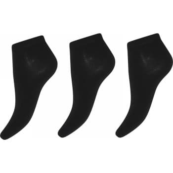 Decoy Decoy Strømper 3P Bamboo Classic Sneaker Socks Svart Strl 37/41 Dame