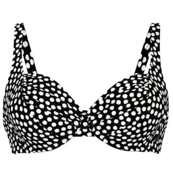 Rosa Faia Rosa Faia Summer Dot Bikini Top Svart/Hvit B 40 Dame