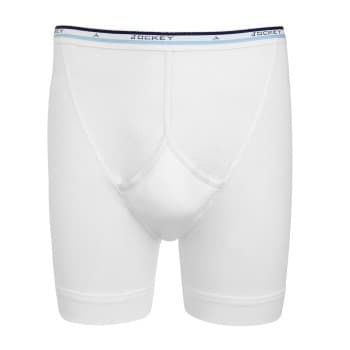 Jockey Cotton Midway Brief Hvit bomull XX-Large Herre
