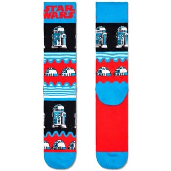 Happy Socks Happy socks Strømper Star Wars R2-D2 Sock Turkis bomull Str 41/46