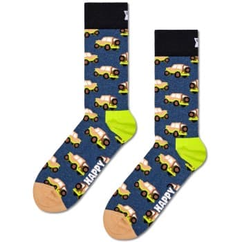 Happy Socks Happy socks Strømper SUV Navy Sock Marine mønster Str 36/40