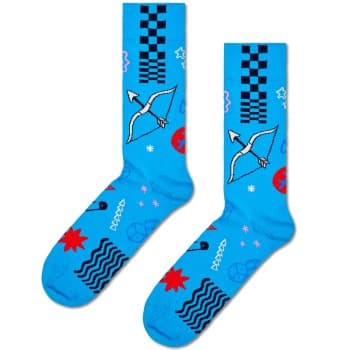 Happy Socks Happy socks Strømper Zodiac Signs Sagittarius Sock Blå Mønster Str 41/46