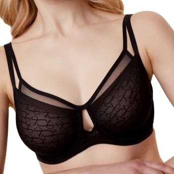Triumph Triumph BH Signature Sheer W01 EX Svart E 85 Dame