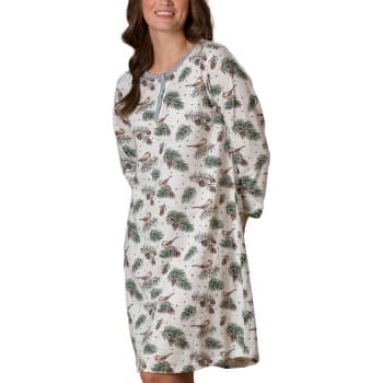 Trofé Trofe Pinecone Long Sleeve Big T Mixed bomull Medium Dame