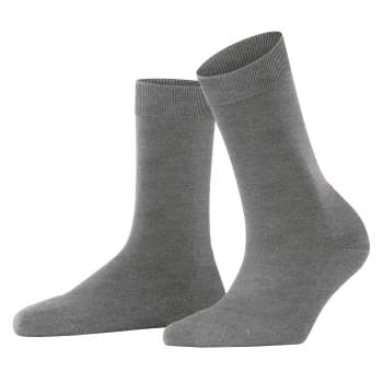 Falke Falke Strømper Women ClimaWool Socks Lysgrå Str 41/42 Dame