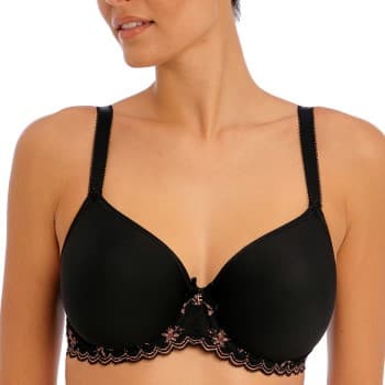 Freya Freya BH Off Beat Underwire Moulded Spacer Bra Svart polyester E 75 Dame