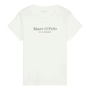 Marc O'polo Marc O Polo Slim T-Shirt Hvit bomull X-Large Dame