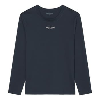 Marc O'polo Marc O Polo Long Sleeve Round Neck Shirt Marine bomull XX-Large Herre