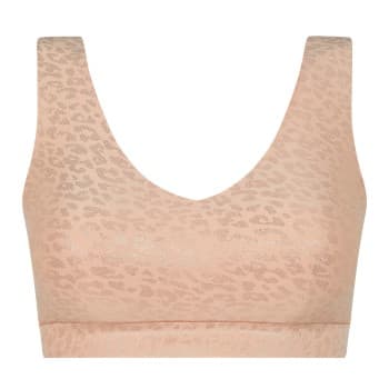 Chantelle Chantelle BH Soft Stretch Padded V Neck Bra Beige XS/S Dame